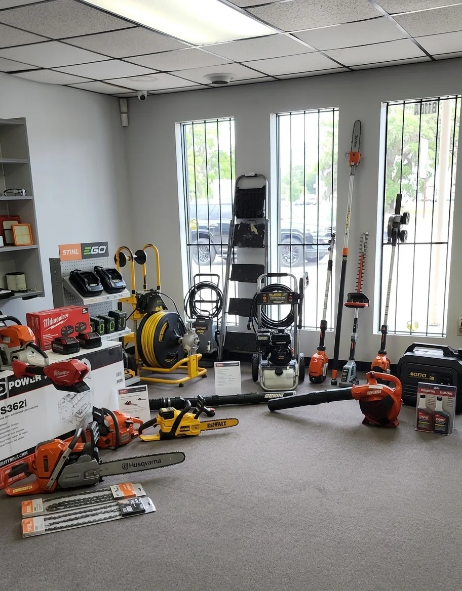 Lawn equipment and outdoor power tools